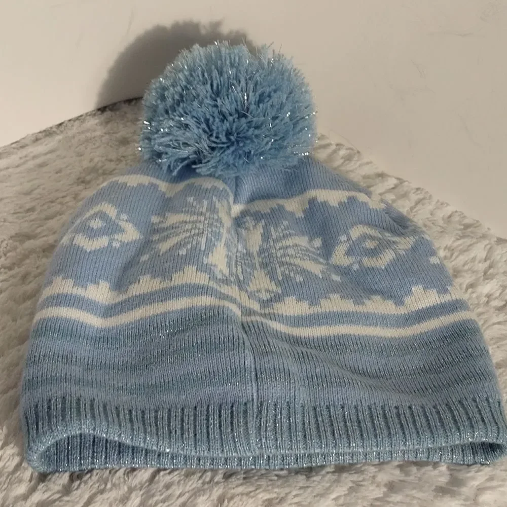 Disney Frozen II Girl's PomPom Beanie
